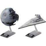 Figurine Kit de Asamblare Star Wars - Death Star II + Imperial Star Destroyer (1:2700000), Revell