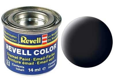 Negru mat RAL 9011 , vopsea email 14 ml