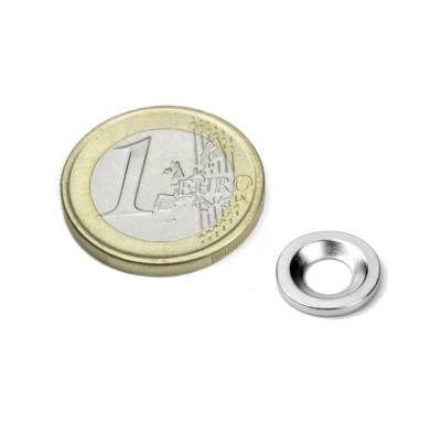 Disc metalic cu gaura ingropata, &amp;Oslash;12 mm foto