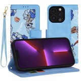 Husa personalizata fete iPhone 13 Pro Techsuit FlipCraft, bleu