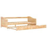 Cumpara ieftin Cadru pat canapea, extensibil, 90 x 200 cm, lemn de pin