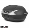 Cutie portbagaj (topcase) Shad model SH47 culoare: negru (volum: 47 litri) &ndash; include placa de montaj