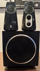 Sistem Boxe Multimedia Logitech Z523, Monitor LG W2453TQ-PF, 24&quot;
