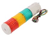 Coloană Semnalizare LED Roşu/Ambră/Verde