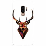 Husa silicon pentru Samsung S9 Plus, Geometric Tibetan Antelope