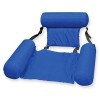 Scaun Gonflabil Apa, Piscina, Plaja, 120x100cm, PVC, Rosu/Albastru - Relaxare Vara