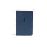 CSB Everyday Study Bible, Navy Cross Leathertouch