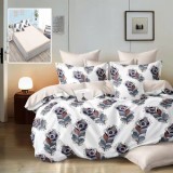 LENJERIE FINET 6 PIESE CU HUSĂ &ndash; 160&times;200 ȘI 180&times;200 (HF6P199) - 160x200