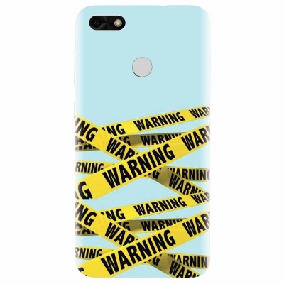 Husa silicon pentru Huawei P9 Lite, Warning foto