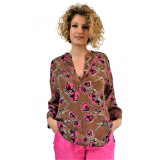Bluza cu flori,firma Emma&amp;Gaia,made in Italy,noua,eticheta si factura,marime 44