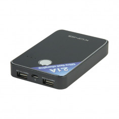 Acumulator portabil Power Bank Konig, 7000 mAh, Negru foto