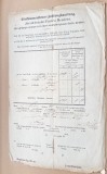 Act Vechi Romania 1857, Transilvania, Chirilica-Maghiara-Rusa, 38x24cm, Document Istoric