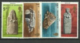 Guernsey 1977 - Arheologie, monumente, serie neuzata