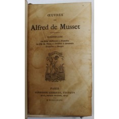 OEUVRES DE ALFRED DE MUSSET , 1876