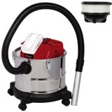 Aspirator pentru cenusa pe acumulator Einhell TE-AV 18/15 Li C-Solo, 18 V, 15 l capacitate vas inox, 100 mbar putere aspirare, lungime furtun 120 cm,