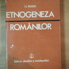 ETNOGENEZA ROMANILOR de I.I. RUSSU , 1981