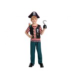 Costum carnaval pentru copii Capitan Pirat marime 120/130 cm (7-8 Ani)