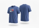 New York Rangers tricou de bărbați Tek Patch blue - L