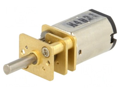 Motor DC cu Transmisie HPCB 12V 750mA Ax Crestătură D 5:1 foto