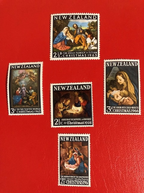 NOUA ZEELANDA, CHRISTMAS 1963-68 - SERII COMPLETE MNH