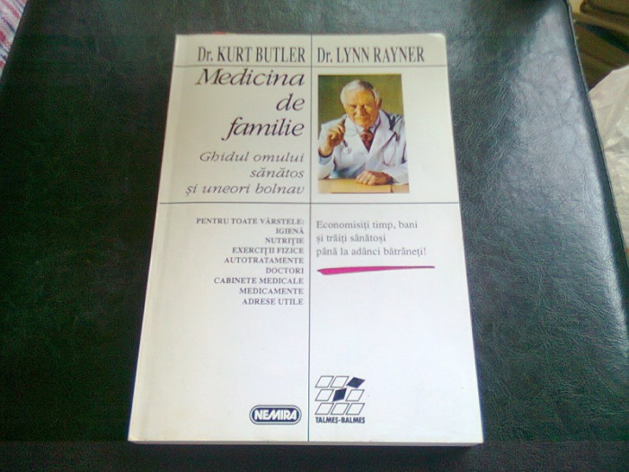 MEDICINA DE FAMILIE - KURT BUTLER