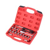 Trusa freze pentru curatarea injectoarelor, 17 piese, Kraft