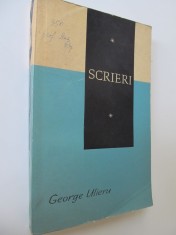 Scrieri - George Ulieru