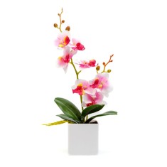 Decoratiune cu planta artificiala &ndash; orhidee &ndash; 3 modele &ndash; 37 cm Best CarHome
