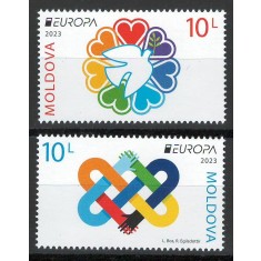 Moldova 2023 Mi 1241/42 MNH - Europa 2023. Pacea