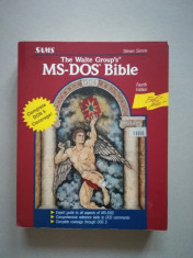 MS DOS 5 bible (sisteme de operare) (programare) (in limba engleza) foto