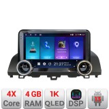 Navigatie Honda Accord 2019-2022 dedicata Android cu butoane radio gps internet 4+64 InCell display Qled 1K Rockchip Kit-+EDT-E211-RK CarStore Technol