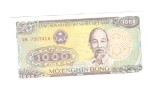 Bancnota Vietnam 1000 dong 1988, aUNC