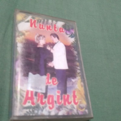 CASETA AUDIO NUNTA DE ARGINT RARA!!ORIGINALA foto