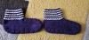 CIORAPI , BOTOSI , CIPICI ,LUCRATI RECENT ! MARIMEA 41, Albastru, 38-42