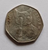 Marea Britanie / Anglia -50 Pence 2017-Tom Kitten, Europa