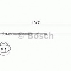 Senzor de avertizare,uzura placute de frana BMW X6 (E71, E72) (2008 - 2014) BOSCH 1 987 473 512