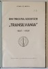 Din trecutul societatii &amp;amp,quot,Transilvania&amp;amp,quot, 1867-1939 Ioan Clinciu