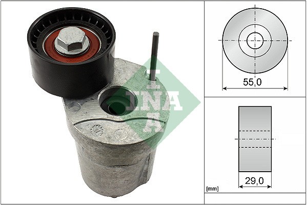 INA 534 0320 10 Intinzator curea, curea distributie