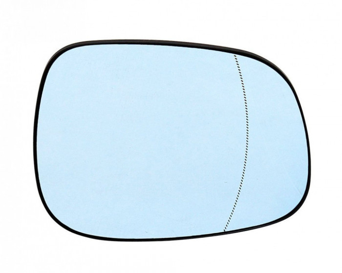 Geam oglinda Bmw X1 (E84) 09.2009-2012, X3 (F25), 11.10- partea stanga Best Auto Vest Albastra Asferica Cu incalzire, cu 4 pini