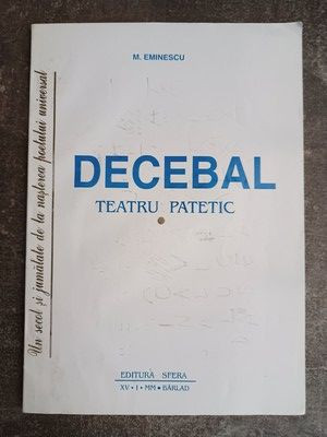 Decebal- Teatru patetic M. Eminescu foto