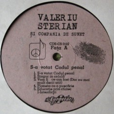 Valeriu Sterian si Compania de Sunet - S-a Votat Codul Penal (Vinyl)