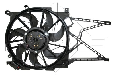 NRF 47308 Ventilator, radiator foto