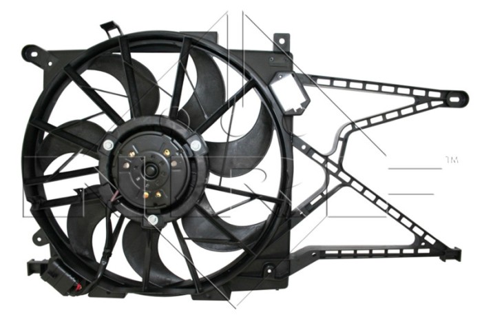 NRF 47308 Ventilator, radiator