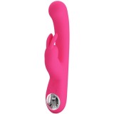 PRETTY LOVE - LAMAR RABBIT VIBRATOR &amp; PINK G-SPOT, PRETTY LOVE LED