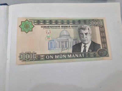 BANCNOTA TURKMENISTAN 10000 M 2003 foto