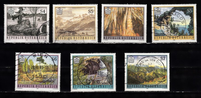 A12 S1 2 - Timbre foarte vechi - Austria - turism