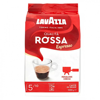 Cafea Lavazza Qualita Rossa, 1000 Gr./pachet - Boabe foto