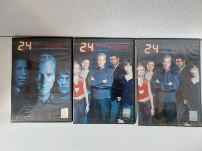 Film 24, lot 3 DVD, episoadele 1-2, 3-4, 9-10