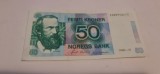 Norvegia - 50 kroner 1990