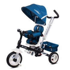 Tricicleta cu sezut reversibil Sun Baby 002 Super Trike Plus Blue foto
